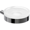 Mexen Loop shelf, black chrome - 70A71055-73