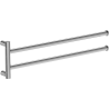Mexen Loop double rotating towel rack, chrome - 70A71049-00