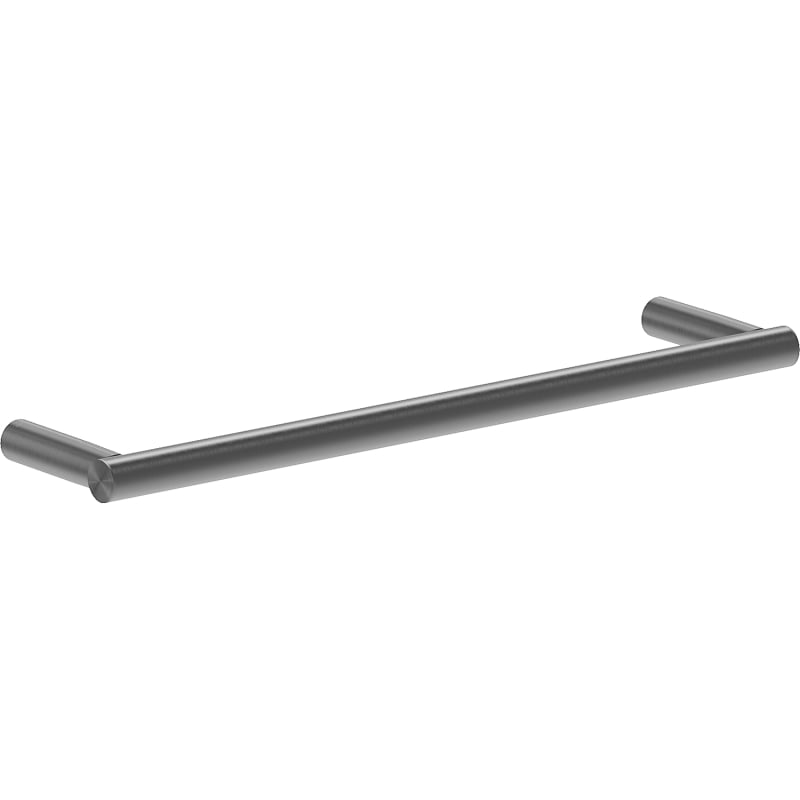 Mexen Loop towel rack, brushed gun gray - 70A71041-66