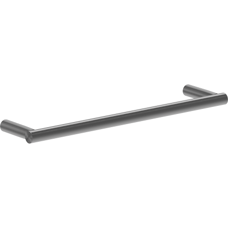 Mexen Loop towel rack, brushed gun gray - 70A71041-66