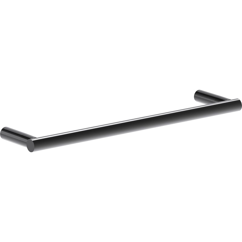 Mexen Loop towel rack, black chrome - 70A71041-73
