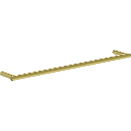 Mexen Loop towel rack, brushed gold - 70A71043-55