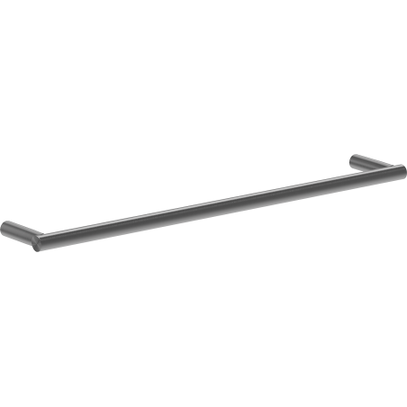 Mexen Loop towel rack, brushed gun gray - 70A71043-66