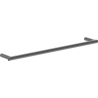 Mexen Loop towel rack, brushed gun gray - 70A71043-66