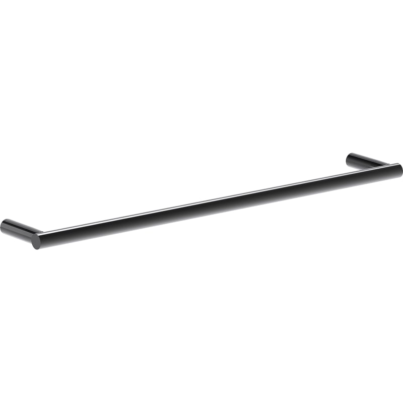 Mexen Loop towel rack, black chrome - 70A71043-73
