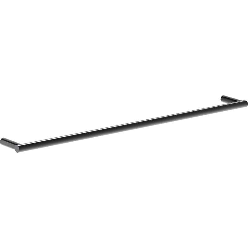 Mexen Loop towel rack, black chrome - 70A71045-73