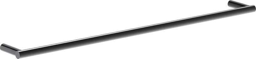 Mexen Loop towel rack, black chrome - 70A71045-73