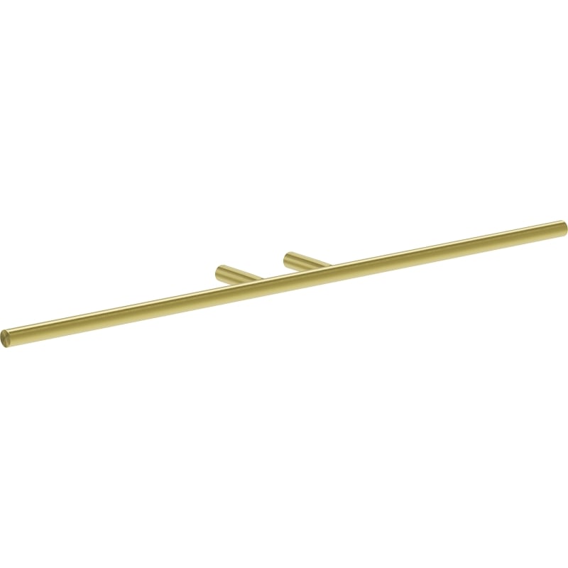 Mexen Loop towel rack, brushed gold - 70A71046-55