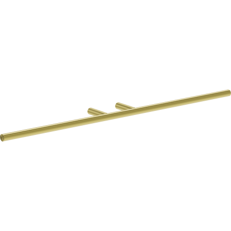 Mexen Loop towel rack, brushed gold - 70A71046-55