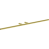 Mexen Loop towel rack, brushed gold - 70A71046-55