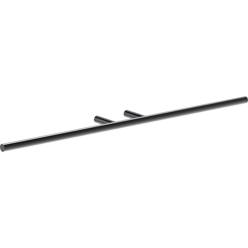 Mexen Loop towel rack, black chrome - 70A71046-73