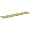 Mexen Loop hanging shelf, brushed gold - 70A71061-55