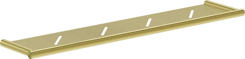 Mexen Loop hanging shelf, brushed gold - 70A71061-55