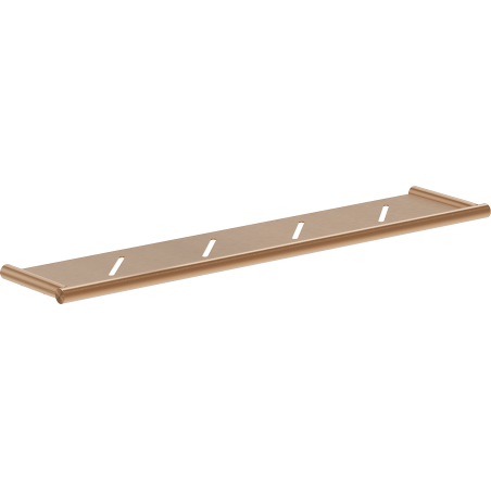 Mexen Loop hanging shelf, brushed copper - 70A71061-65