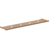 Mexen Loop hanging shelf, brushed copper - 70A71061-65