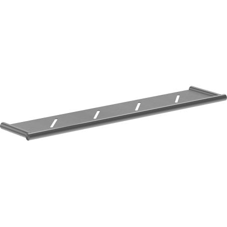 Mexen Loop hanging shelf, brushed gun gray - 70A71061-66