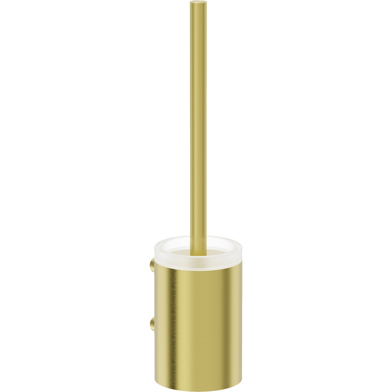 Mexen Loop toilet brush, brushed gold - 70A71071-55