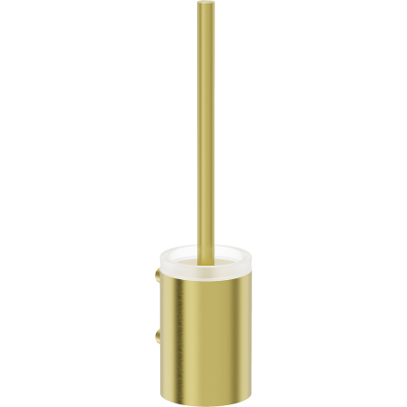 Mexen Loop toilet brush, brushed gold - 70A71071-55