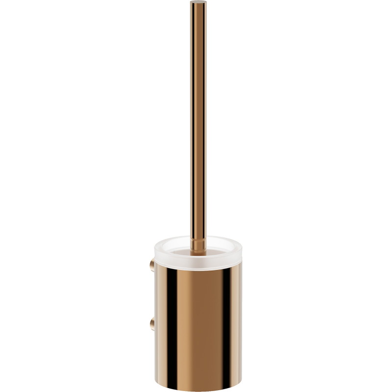 Mexen Loop toilet brush, rose gold - 70A71071-60