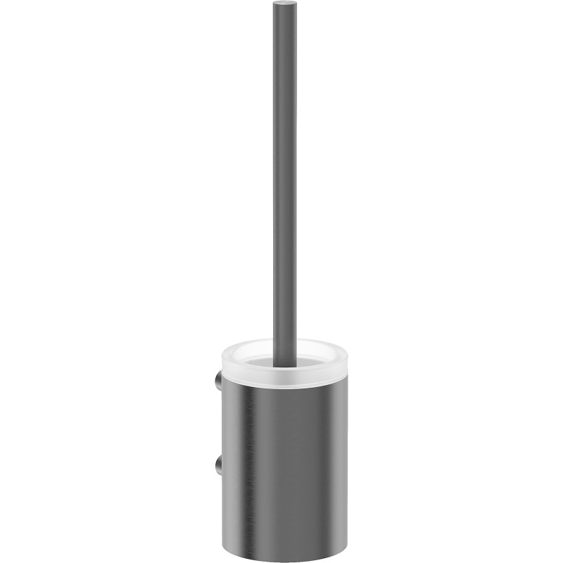 Mexen Loop toilet brush, brushed gun gray - 70A71071-66