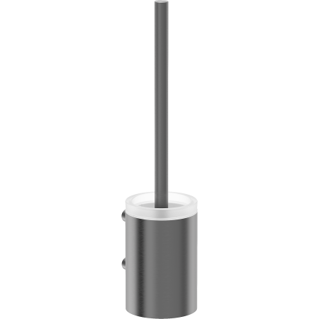 Mexen Loop toilet brush, brushed gun gray - 70A71071-66