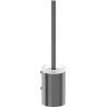 Mexen Loop toilet brush, brushed gun gray - 70A71071-66