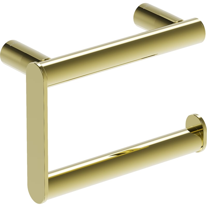 Mexen Loop toilet paper holder, gold - 70A71023-50
