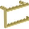 Mexen Loop toilet paper holder, brushed gold - 70A71023-55