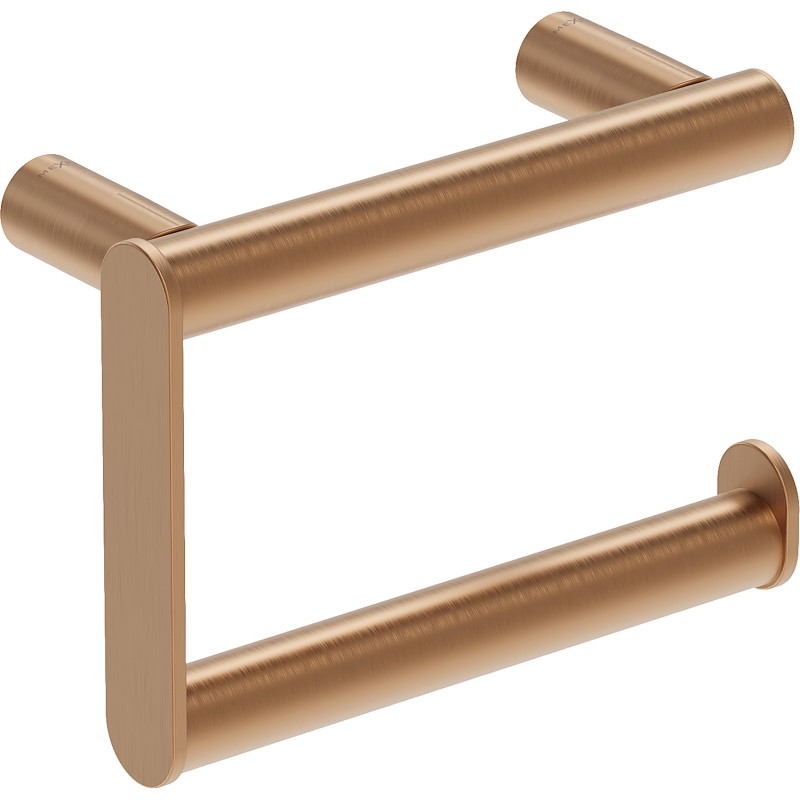 Mexen Loop toilet paper holder, brushed copper - 70A71023-65