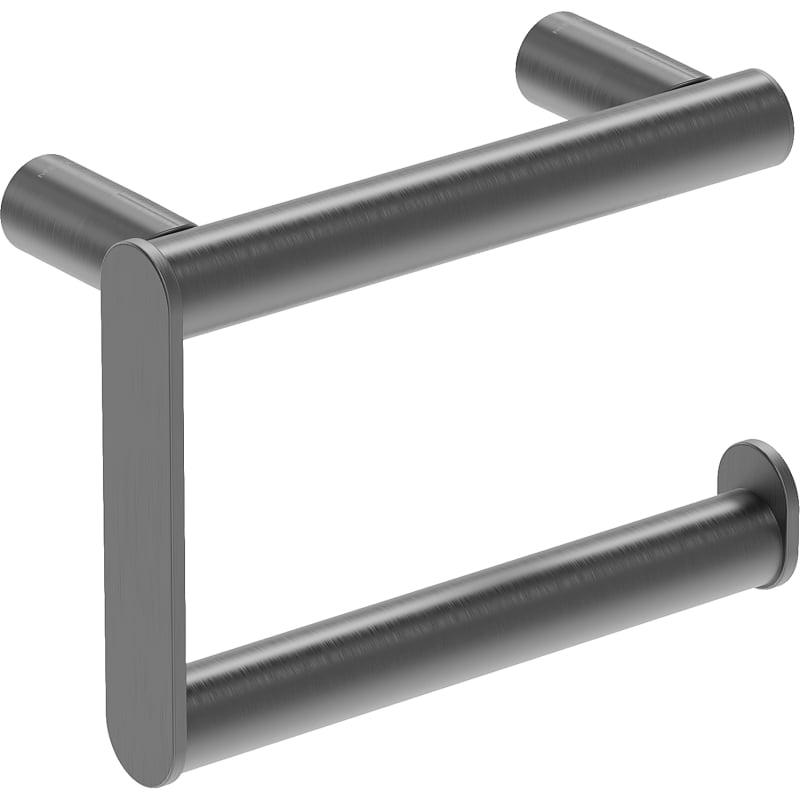 Mexen Loop toilet paper holder, brushed gun gray - 70A71023-66