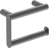 Mexen Loop toilet paper holder, brushed gun gray - 70A71023-66
