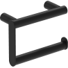Mexen Loop toilet paper holder, black - 70A71023-70