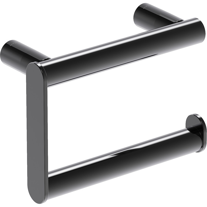 Mexen Loop toilet paper holder, black chrome - 70A71023-73