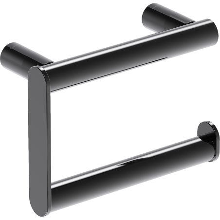 Mexen Loop toilet paper holder, black chrome - 70A71023-73