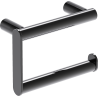 Mexen Loop toilet paper holder, black chrome - 70A71023-73