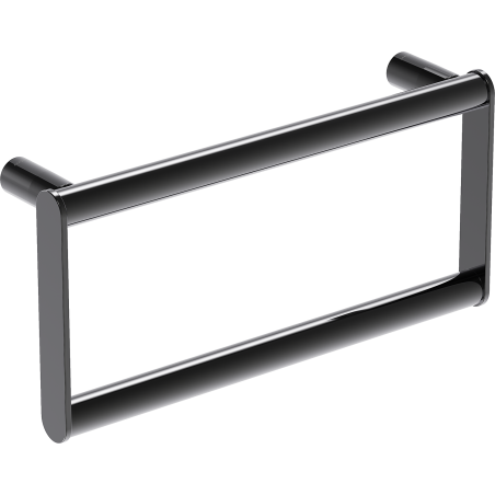 Mexen Loop towel rack, black chrome - 70A71031-73