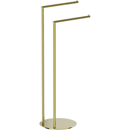 Mexen Loop freestanding towel rack, gold - 70A71096-50
