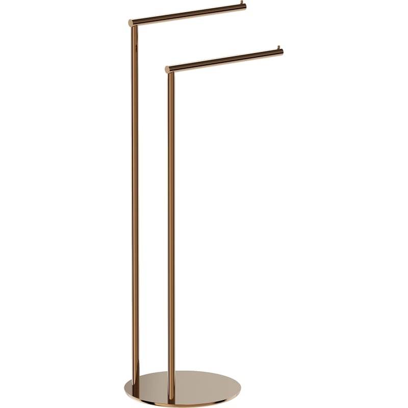 Mexen Loop standing towel rack, rose gold - 70A71096-60