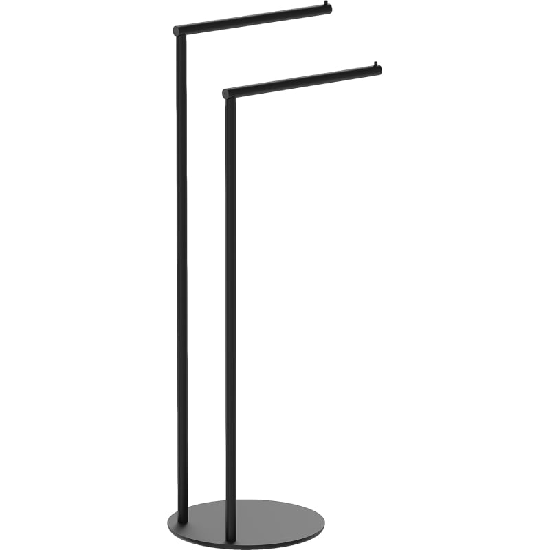 Mexen Loop standing towel rack, black - 70A71096-70