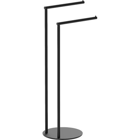 Mexen Loop standing towel rack, black - 70A71096-70