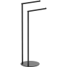 Mexen Loop standing towel rack, black - 70A71096-70