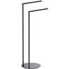 Mexen Loop standing towel rack, black chrome - 70A71096-73
