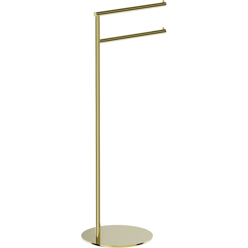 Mexen Loop standing towel rack, gold - 70A71097-50