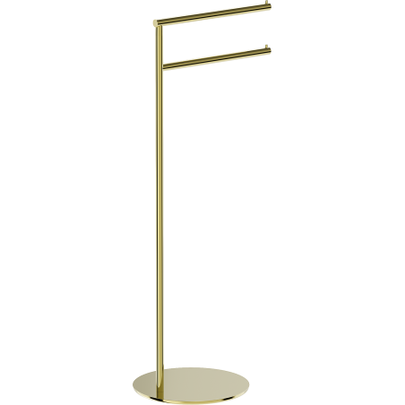 Mexen Loop standing towel rack, gold - 70A71097-50