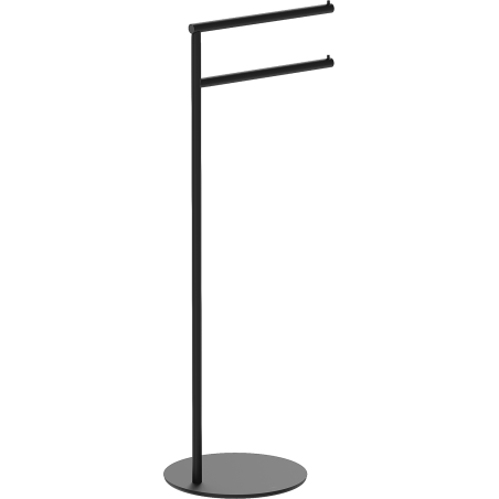 Mexen Loop standing towel rack, black - 70A71097-70