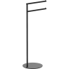 Mexen Loop standing towel rack, black - 70A71097-70