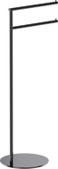 Mexen Loop standing towel rack, black chrome - 70A71097-73