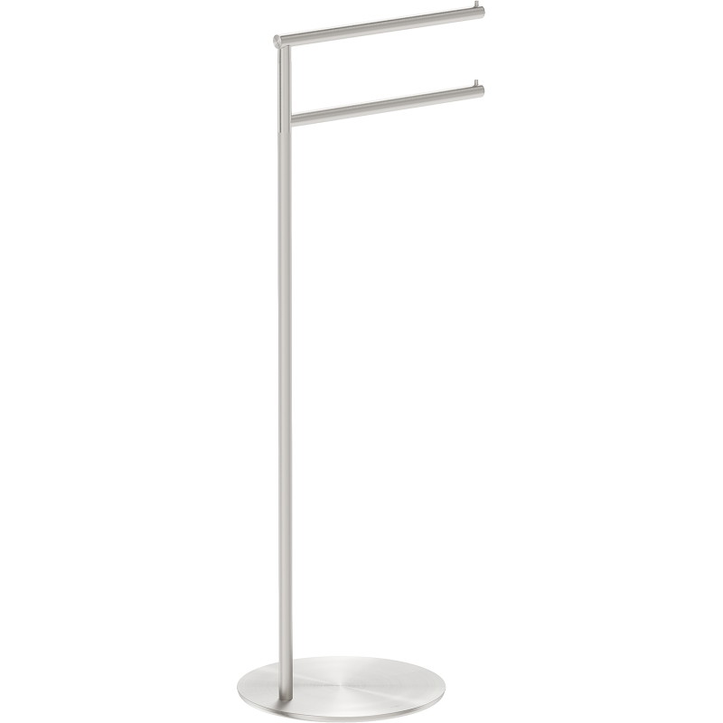Mexen Loop standing towel rack, brushed nickel - 70A71097-97