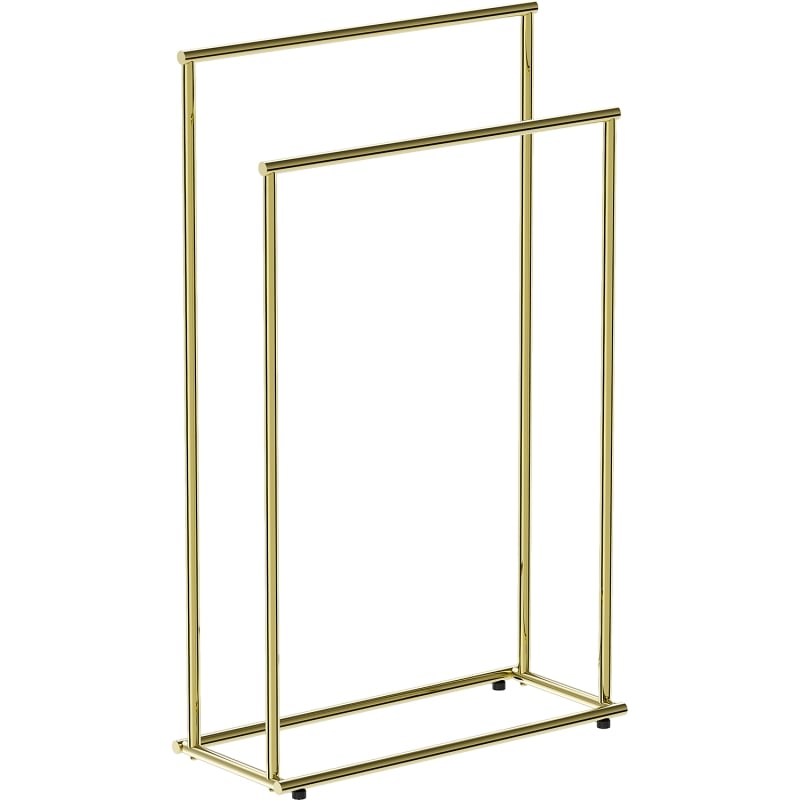 Mexen Loop standing towel rack, gold - 70A71098-50