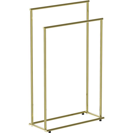 Mexen Loop standing towel rack, gold - 70A71098-50